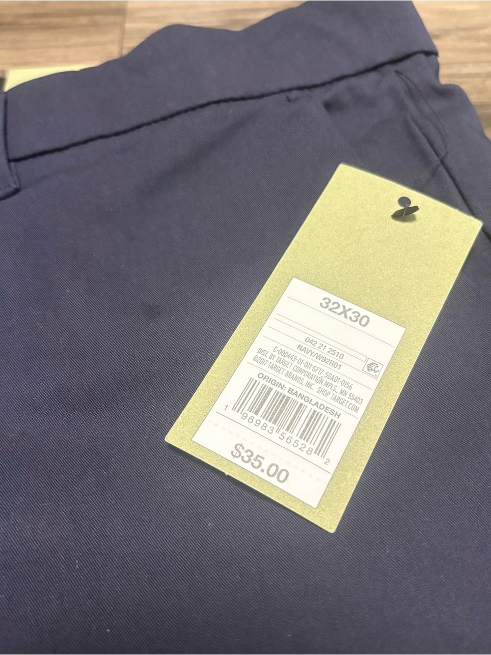 Goodfellow & Co Navy Men's Chino Pants - Picture 8 of 9